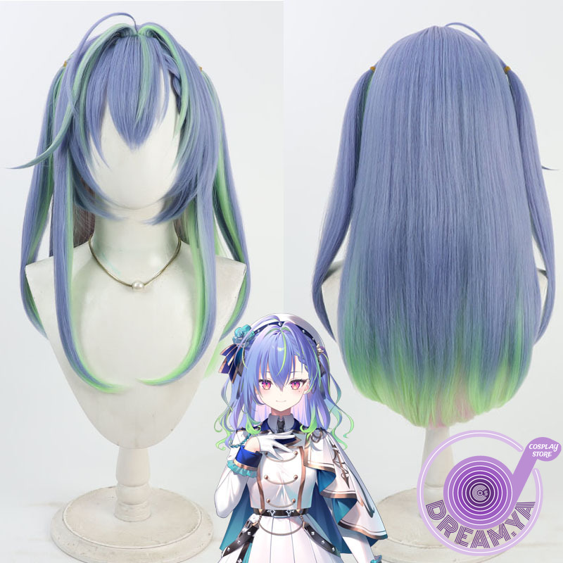 Anime Cosplay Wig Heat Resistant - Suzumi Nemo Cosplay Wig Vtuber Blue