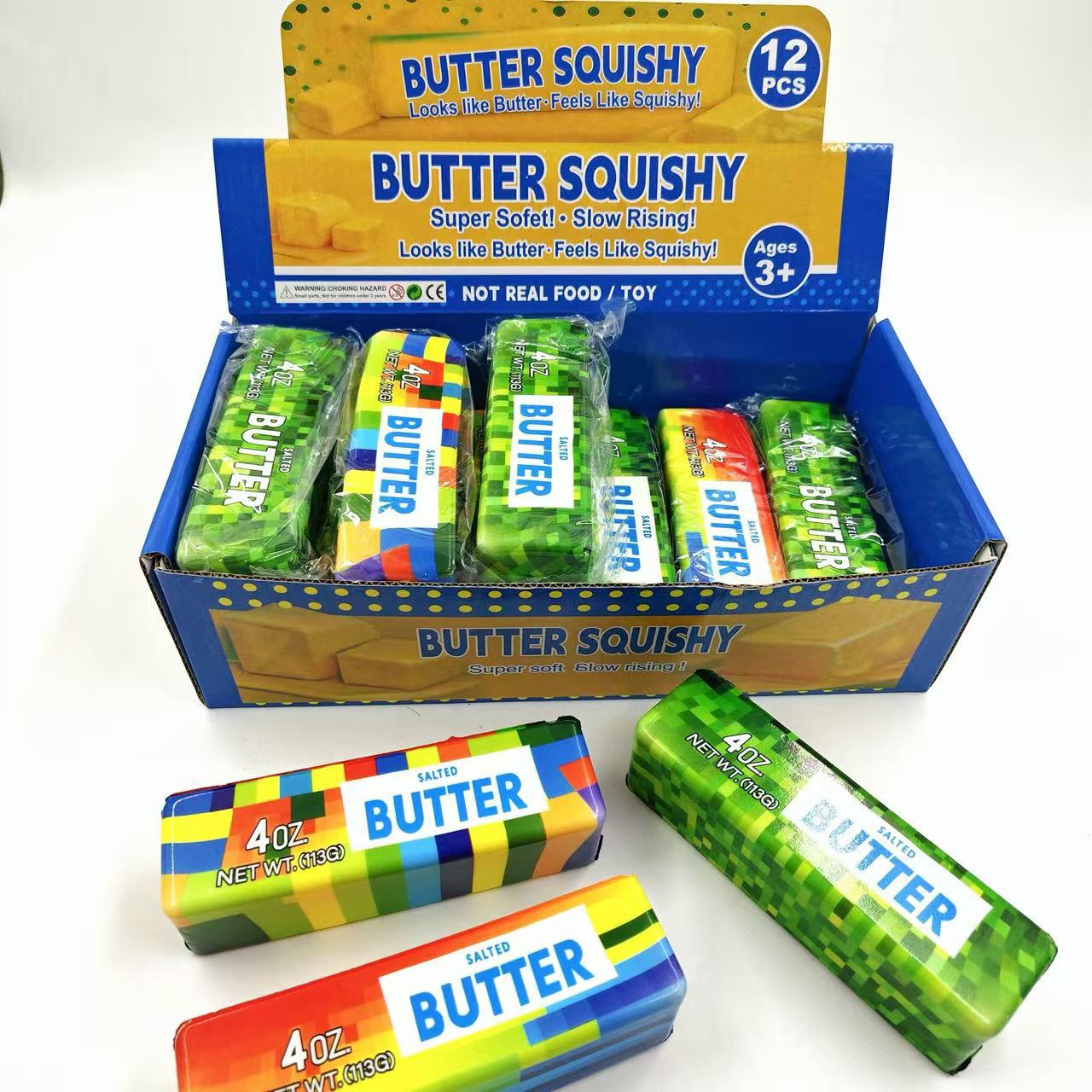 Squishy Elastic Butter Stick F - Prank Toys recension och pris