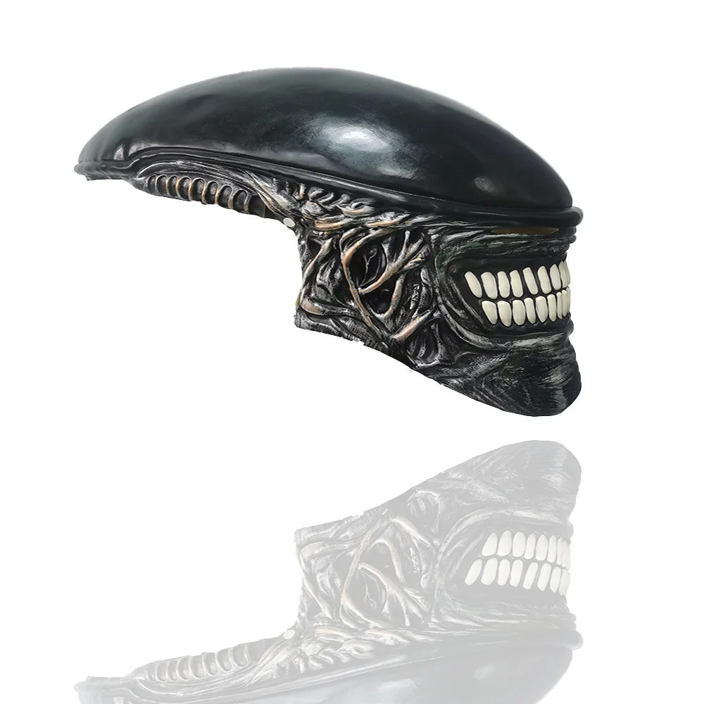 Scrary Masks Alien Predator La - Latex Alien Mask Realistic recension och pris