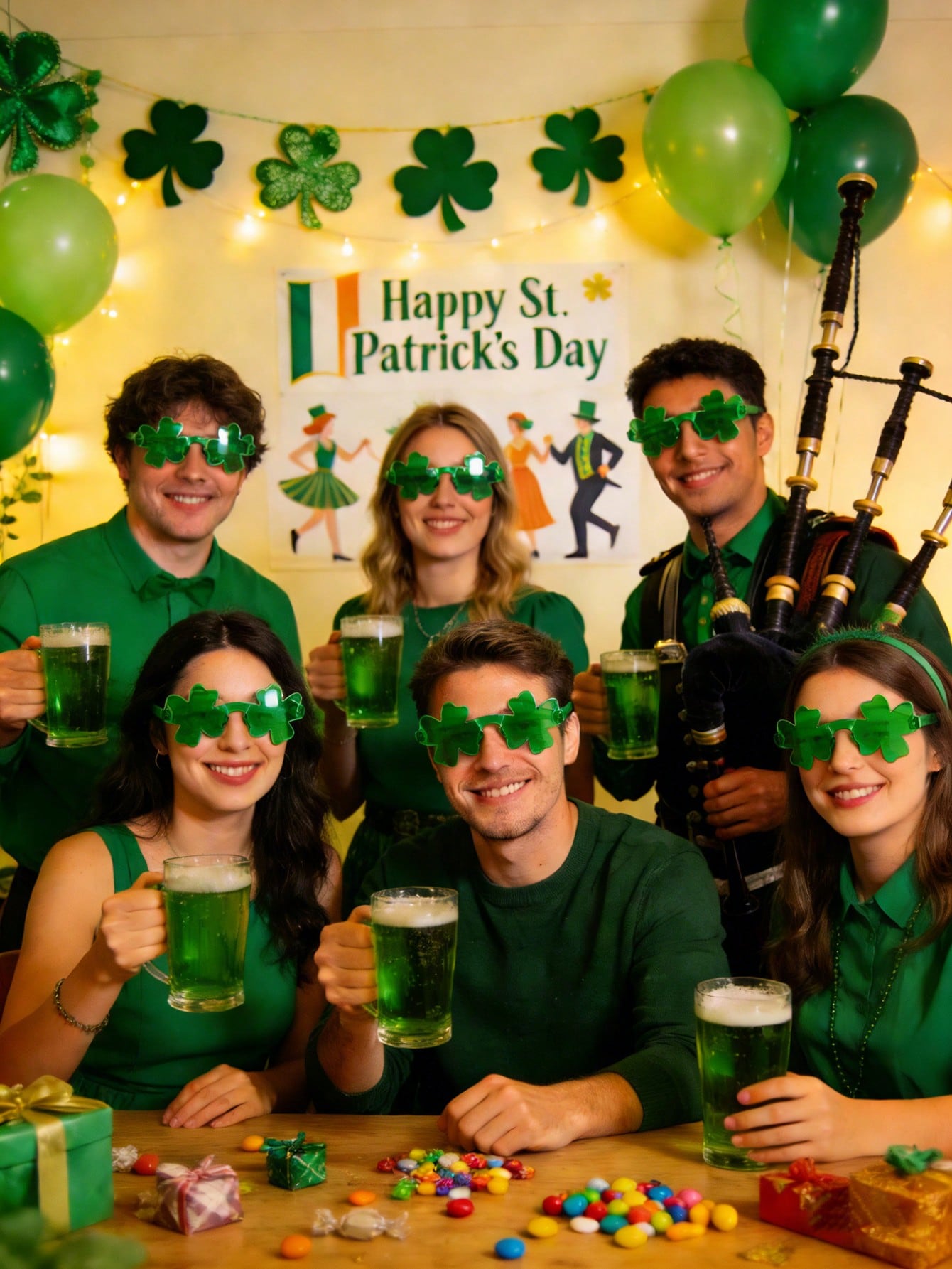 12/6/1 Pair St. Patrick's Day  - Party Supplies recension och pris