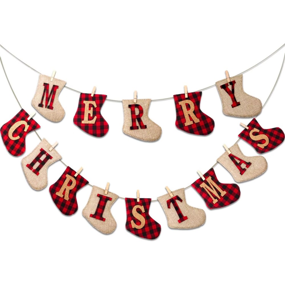 Sock-shaped Christmas Hanging  - Party Supplies recension och pris